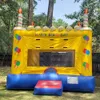 Free Ship Outdoor Activities Birthday Party Rental Inflatable Bouncer With 3d Candles for Sale