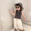 Enkeljbb Toddler Girl Summer Fashion Straw Hat Designer Kids Sprzedawanie pięknych latem Hawaje Hats 220514