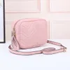 Lyxdesigners väskor högkvalitativ läder Marmont Tassel Camera Bag Axel Messenger Bag Fashion Womens Handväska plånbok