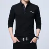 5xl Koszulka polo Mężczyźni Plus Size 3xl 4xl jesień Button MARNE MASE MĘŻCZYZNA POLO SHIRT LONG Casual Male Shirt Shirt Shirts 220514