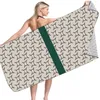 Ny stil designer badhanddukar bekväm tvättduk bärbara tvättdukar 80-160 cm full bokstav tryckt strandhandduk grossist