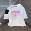 T-shirt estive in cotone Top Uomo Donna Tee Camicie traspiranti moda 2 colori Coppia T-shirt di marca Abbigliamento