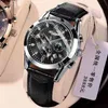 Kajiya Brand Watch Men's Steel Band Waterdichte Luminous Business Fashion Non Mechanical Full Automatic Mens Luxury Men Watches for