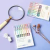 9pcslot Set Morandi Colore 0.5mm Scrapbooking Paper Craft ed Multi Rainbow Gel Penne per la scuola Cancelleria Scuola Y200709