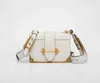 5A FW 2022 Luxury Designer Women shoulder bags chain crossbody fashion handbags female purse bag triangle pattern Newest Cahier Series