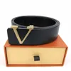 Men Designer Belt Classic Fashion Luxury Luxualy Leather Smooth Buckle Womens Mens Leather Belt Width 3.8cm
