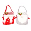 Gift Wrap -2 Pcs Drawstring Christmas Faceless Doll Storage Cinch Bag Handmade Candies Apple BagGift