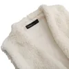 Coletes femininos de moda de moda 2022 Celmia Women Winter Warm Faux Fur casual sexy sexy sem mangas fofas de casacos brancos solteiros soltos de festa luci22