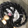 faixa de cabeça realista com pontos redondos gravados 2C faixas elásticas moda hairtie clássico trança corda de cabelo coleção C acessórios usar como cinta