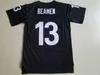 C202 Stitched Andrew Luck 12 Stratford High School Football Jersey Mens 13 Willie Beame Movie Jerseys Dubbel gestikte naam en nummer