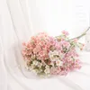 3pcs gypsophila الزهرة الزهرة فرع المنزل ديكور ديكور الزفاف ديكور الحرير زهرة الزهرة باقة