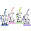 Recycler bong heady glass bongs inline perc water pipes dab rig wax glass pipe oil rigs quartz banger percolator bubbler beaker hookahs