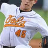 Maglia da baseball Xflsp College 42 Reed Fell 2 Alex Sosnowski 19 Matt Duffy NCAA Tennessee Volunteers maglie cucite Mens gioventù