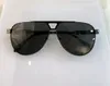Evidence Metal Pilot Sunglasses for Men Glold/Dark Grey Lens Designer Sunglasses Shades Sonnenbrille Wrap Occhiali da sole UV400 Eyewear with Box