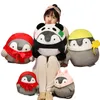 20cm Penguins Doll Plush Toy Stuffed Cosplay Animal Bee Bunny Panda Dressed Penguin Plushie Children Present