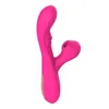 Massageadores de brinquedo sexual massageador poderoso 4 em 1 Gspot Flap Vibrador para mulheres Clit Sucker Clitóris Estimulação Chupando Vibradores Vibradores Brinquedos Bom