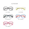 Montature per occhiali da sole alla moda Ragazzi Ragazze Occhiali a luce blu Junior 5-16 Telaio in lega con colori abbinati trasparenti miopi personalizzatiModa