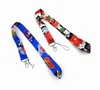 Cell Phone Straps & Charms 10pcs Japan Inuyasha cartoon Keys Mobile Lanyard ID Badge Holder neck Rope Keychain boy girls wholesale DIY Party Good Gifts 2022 #107