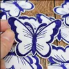 Naaimebeelgereedschap Kleding 10 pc's vlinders voor kledingzakken Iron op overdracht applique jeans naa borduurwerk diy drop levering 2021 mk