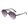 Klassisk designer solglasögon för män kvinnor vintage retro solglasögon sport kör metall glasögon uv skydd