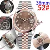 Luxury woman watch 36mm diamond Circuit Pattern montre de luxe Rose Gold Classic 2813 Mechanical automatic waterproof mens watches