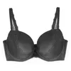 Kvinnor Intimates spetsbras underwire Push Up Underwear 3/4 koppar Sexig brassiere för kvinnor plus storlek 30-46 C-D-DD-DDD-E-F-G #956 T220726