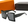 Design-Sonnenbrille, Vollformat, modische Sonnenbrille für Damen und Herren, Retro-Quadrat-Sonnenbrille mit großer Linse, Band, polarisierte Brille mit Etui G05603