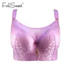 FallSweet Big Size Bh's Push up Grote Cup bh's E F cup kant vrouwen ondergoed lingerie 105 110 sostenes mujer grande 220519