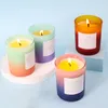 Ароматические свечи стеклянные свечи натуральное растение