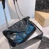 Дизайнерские сумки Puffer стеганые овчины Сумки для овчины Женщины Crossbody Цепь Сумка Кошельки Оригинальное оборудование Логотип Размер 39см