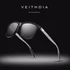 VEITHDIA Brand Logo Retro Alluminio TR90 occhiali da sole polarizzati per occhiali maschili maschili che guidano gli occhiali da sole Goggle 6108