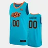 NCAA Oklahoma State Stitched College Basketball Jersey 0 Avery Anderson III 2 Cade Cunningham Jersey 13 Isaac Likekele Keylan Boone Mason Robbins 5 Rondel Walker OSU