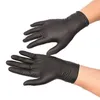 Engångshandskar Black Nitrile Glove Medical Gloves Industrial Powder Latex PPE Garden6935904