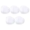 Embrulho de presente 5pcs caixas de armazenamento prático Candy Contêineres de plástico titulares transparentesgift