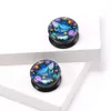 KUBOOZ Acrylic Colorful Little Mushrooms Whale Ear Plugs Tunnels Earring Gauges Piercings Body Jewelry Piercing Expander Stretcher1370596