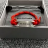 Designer Bijoux Charm hommes corde tressée Bracelets de haute qualité Marque B lettres Pendentif avec logo corde colorée femmes bracelet BB-x01