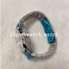 Män tittar på flera färgalternativ svart silver dia 150m 42mm automatisk mekanisk rostfritt stål rem tillbaka transparent glas lysande män armbandsur