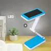 Masa lambaları Katlanabilir LED Masa Lambası Şarj Edilebilir Güneş Lityum Pil Flicker Free Göz Koruma 4 Volvel Partming Touch USB Chargetable