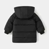 2022 Nieuwe Winter Kids Jackets Boys Down Jackets Fashion Dikke lange jassen voor tieners Girls Coat 2 6 8 12 -jarige kinderen Parka J220718