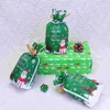 Gift Wrap 50pcs Christmas Cartoon Cookie Bags Santa And Elk Drawstring Bag Self-sealing Candy Pouch For PartyGift