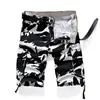 Camouflage Camo Cargo Shorts Hommes Été Casual Coton Multi Poche Lâche Armée Militaire Tactique Plus Taille 44 220621