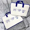 Cosmetic Bags & Cases 15 Inch Notebook Laptop Case For Macbook Carrying Bag Mac Ipad Pro 9.7 10.9 11 13.3 Korea White Dog Tablet Sleeve BagC