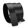 Belts Fashion Trend Smooth Buckle Belt For Men Korean Casual Ladies Daily Use Versatile Pinhole Accessories Black 2108SBelts