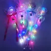 Magic Party LED Sticks Light Star Toy Star Love Heart Lollipop Wands Fairys Plashing Plastic Glow Sticks Concert Luminous Toys Gift