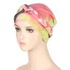 Nouveau foulard pour femmes musulmanes Turban tresses Bonnet femmes Stretch arabe tête enveloppement Turbantes chimio Cancer chapeau bonnets