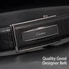 Ciartuar Leather Belt Automatic Buckle s for Men Genuine Waist Mens Luxury Designer High Quality Fashion Strap 220402