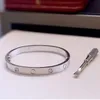 Plating 18K Gold Screwdriver Love Bracelet Fashion Woman Cuff bangle High Quality 316L Stainless Steel Jewelry