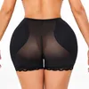 Women Low Waist Underwear Sponge Pads Body Shapers Hips Up Belly Slim Fake Ass Pants Padded Shapewear Panties Hip Pads Plus Size282098985