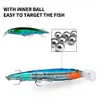 200Pcs/Lot K1627 Fishing Minnow Lures Minnow Crank Bait Fish Tackle Topwater Baits for Bass Trout Saltwater/Freshwater