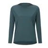 women Long Sleeve Yoga Wear fitness exercise running Sportswear dance training blouse soft breathable quick-drying long-sleeved Clothes Running Clothing